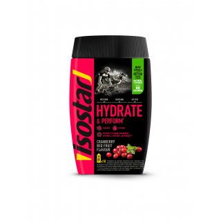 Isostar Hydrate & Perform 400g Cranberry Red Fruits